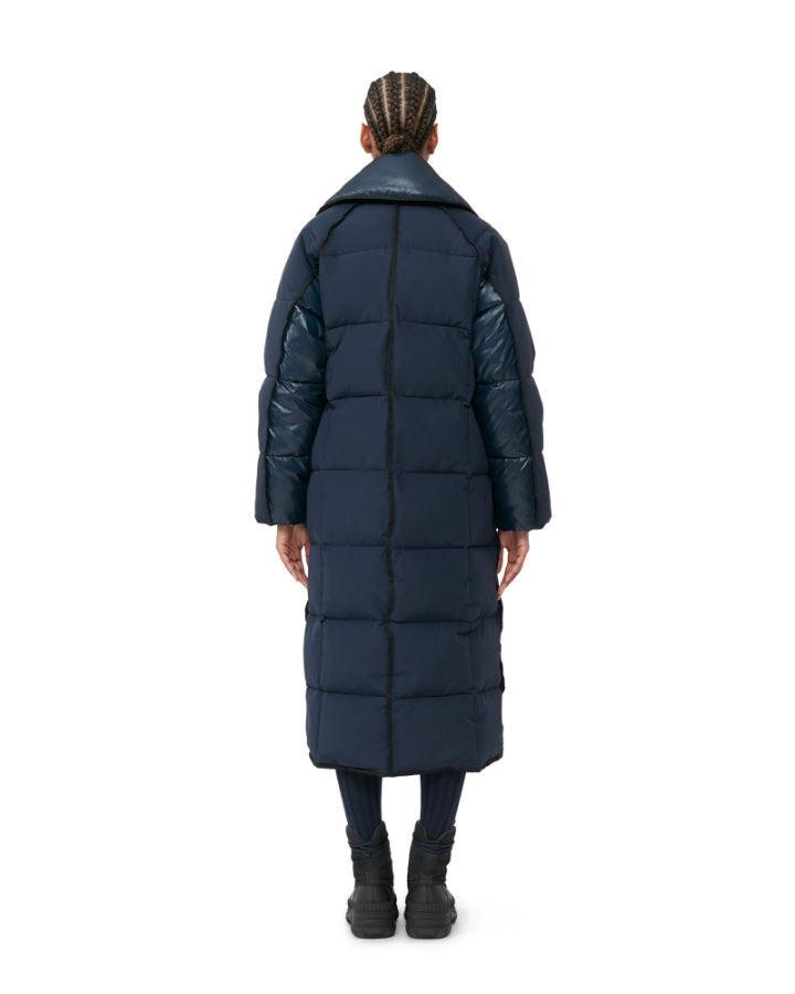 Ganni - Mix Oversized Puffer Coat