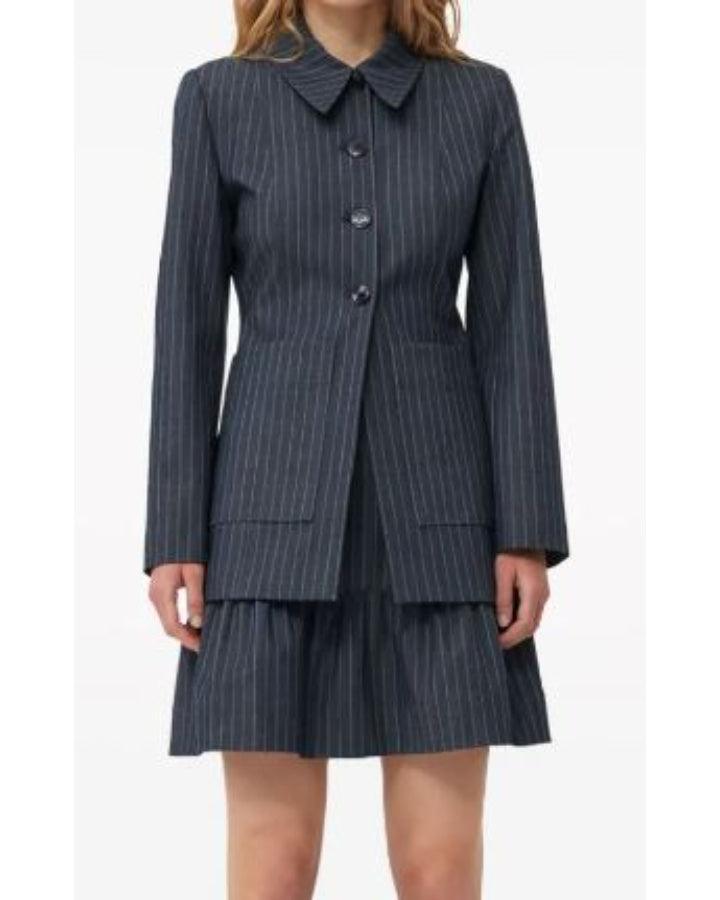 Ganni - Pinstripe Blazer