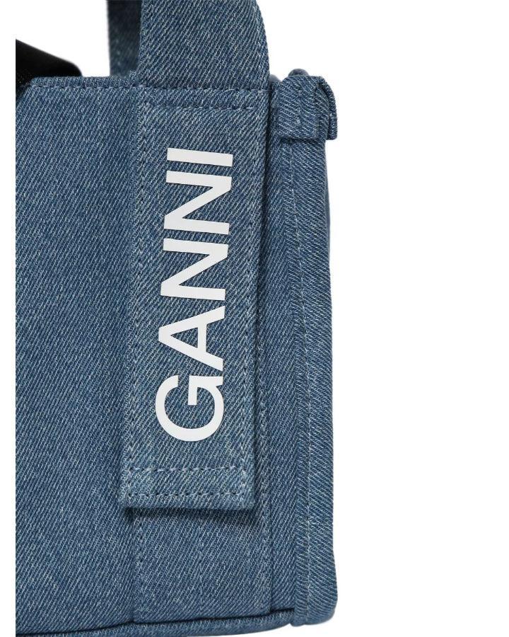 Ganni - Tech Mini Denim Tote