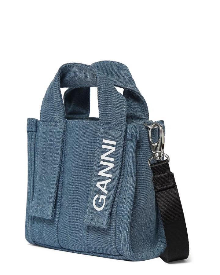 Ganni - Tech Mini Denim Tote