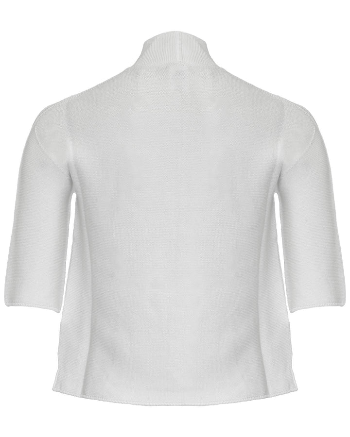 Hubert Gasser - Bolero Cardigan White