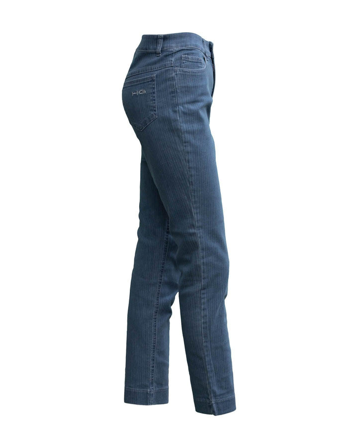 Hubert Gasser - Denim Striped Jean