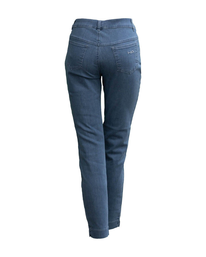 Hubert Gasser - Denim Striped Jean