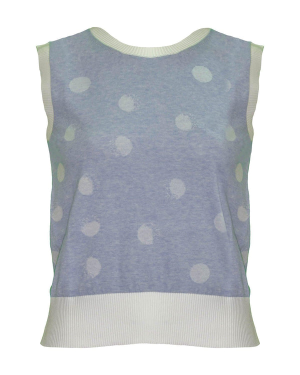 Hubert Gasser - Polka Dot Knit Tank
