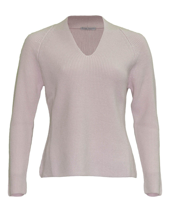 Hubert Gasser - V-Neck Rib Pullover
