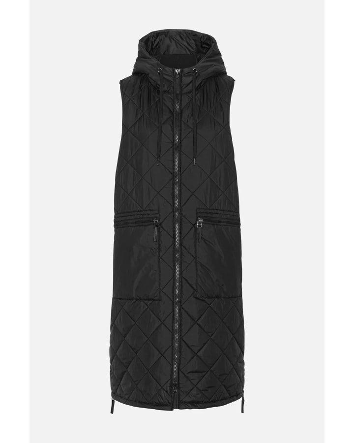 Ilse Jacobsen - Aerial02 Quilted Hooded Long Vest