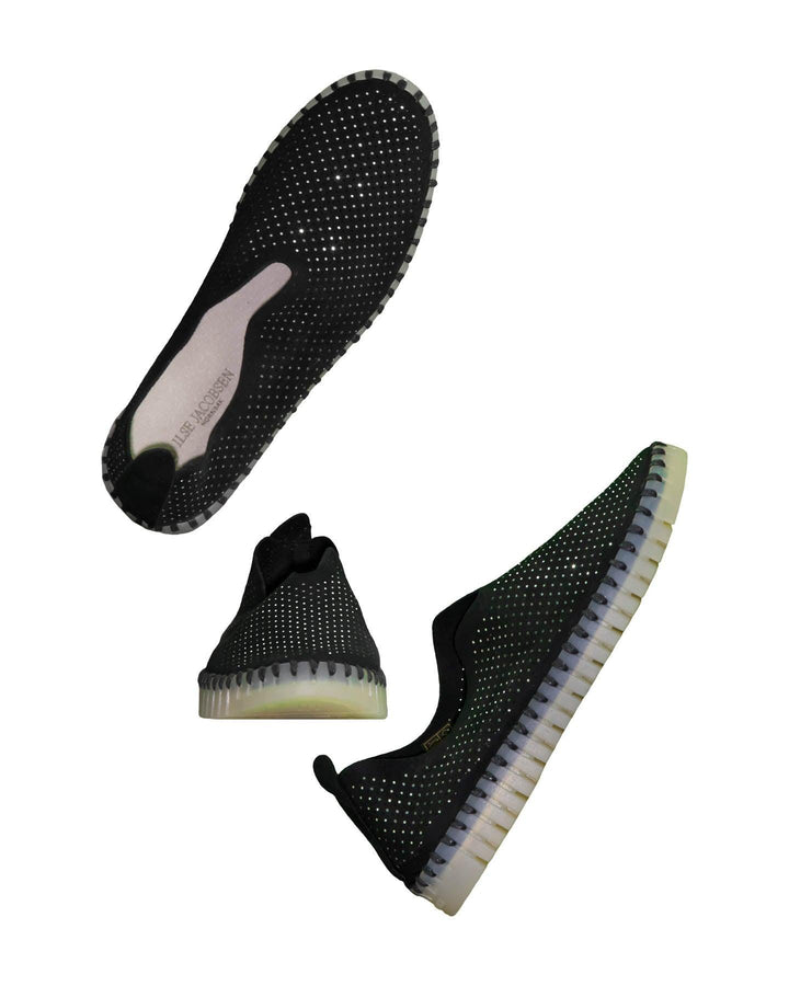 Ilse Jacobsen - Tulip Lux Slip-On Sneakers- Black