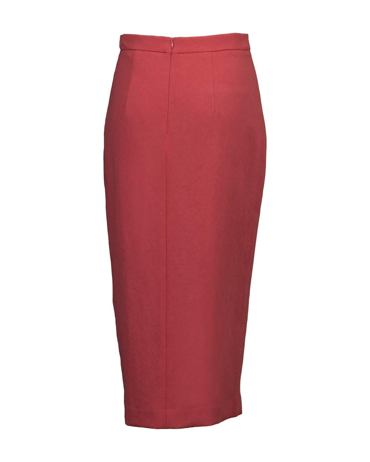 Iris - Crepe Pencil Skirt