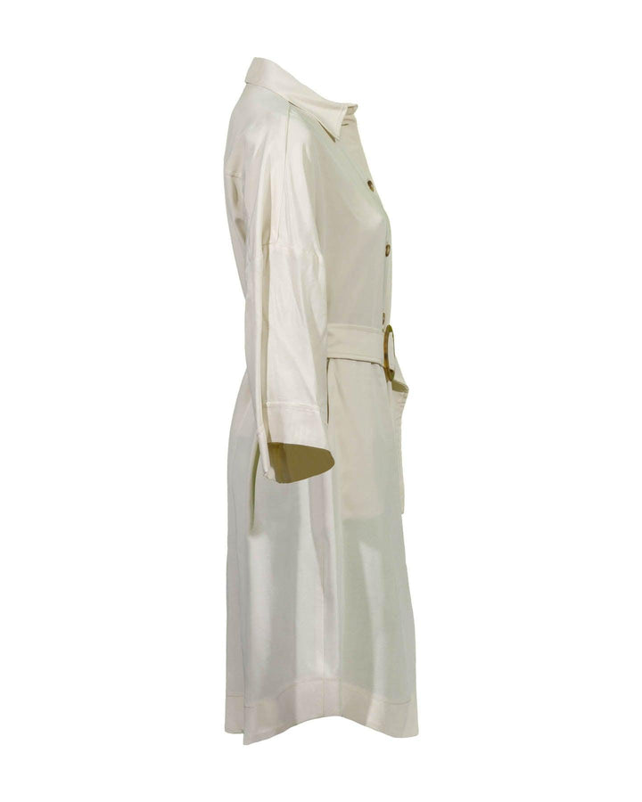 Iris - Half Button Shirt Dress