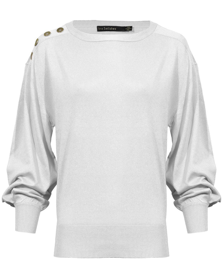 Iris - Long Puff Sleeve Pullover