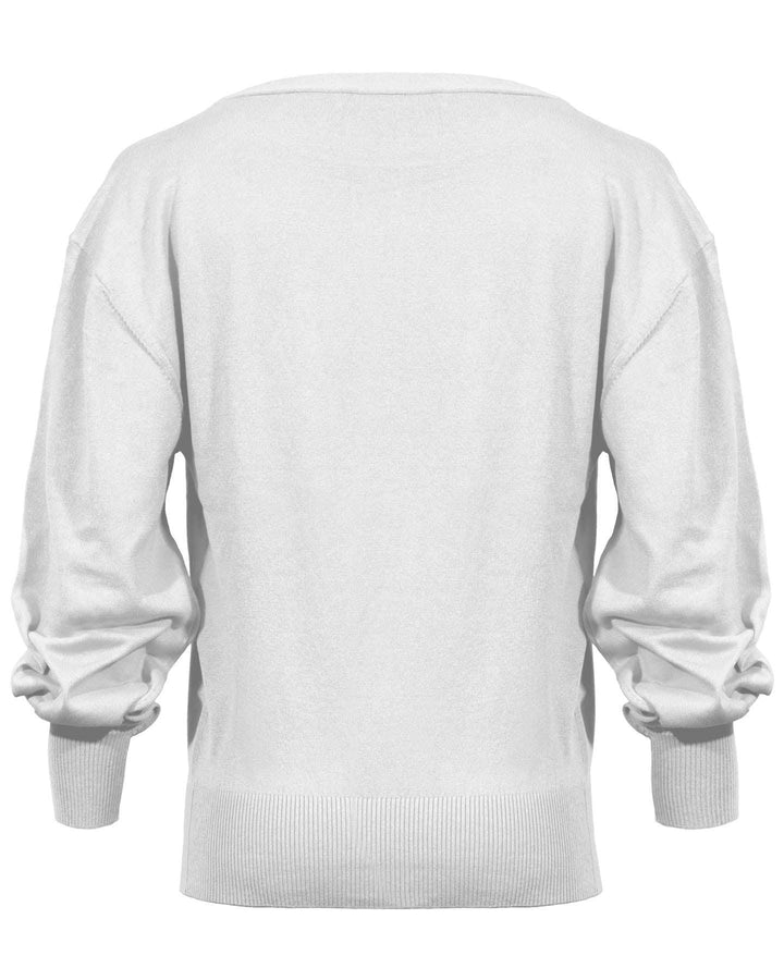 Iris - Long Puff Sleeve Pullover