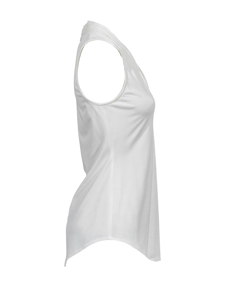 Iris - Matte Jersey Pleated Tank
