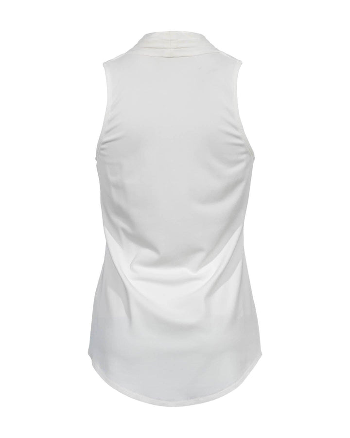 Iris - Matte Jersey Pleated Tank