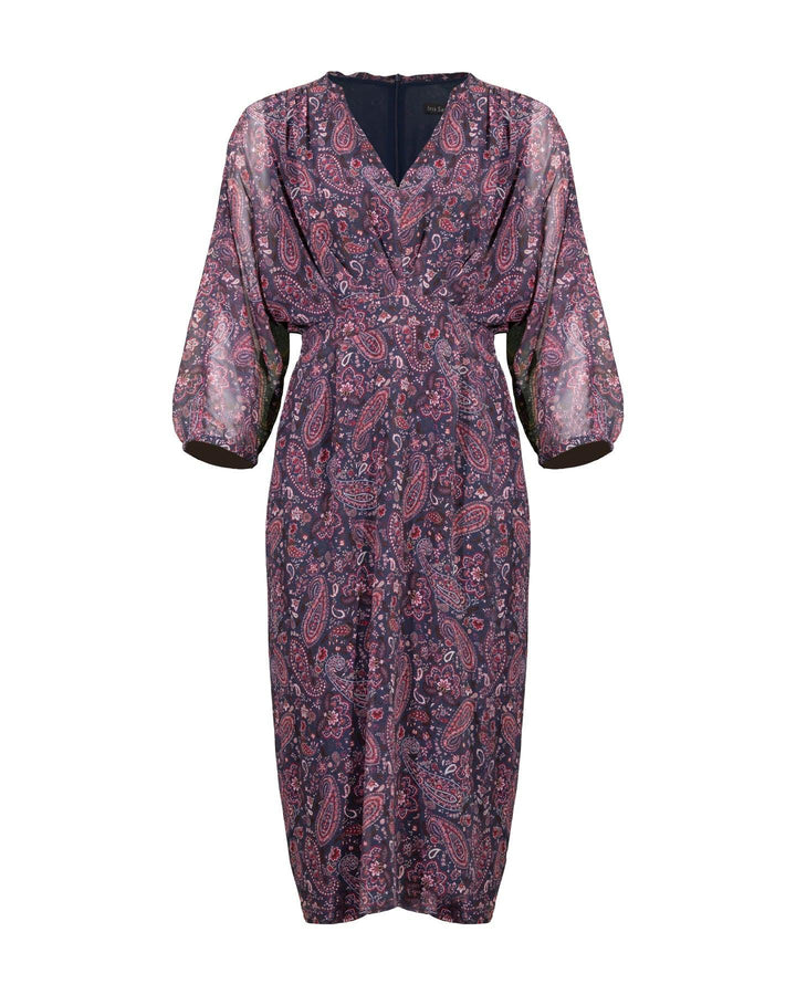 Iris - Paisley Print Flowy Dress