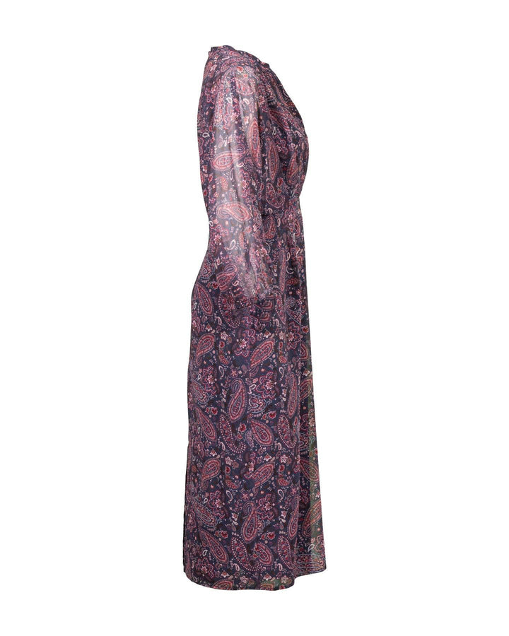 Iris - Paisley Print Flowy Dress