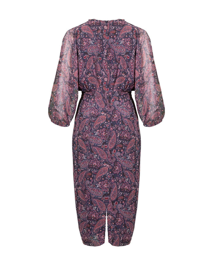 Iris - Paisley Print Flowy Dress