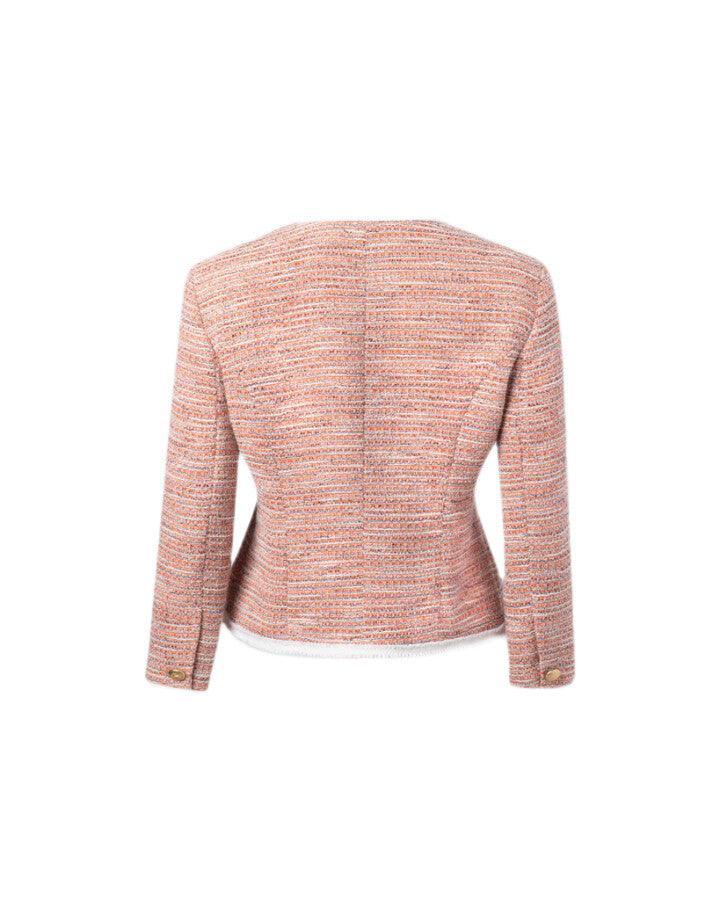 Iris - Tweed Braided Frame Jacket