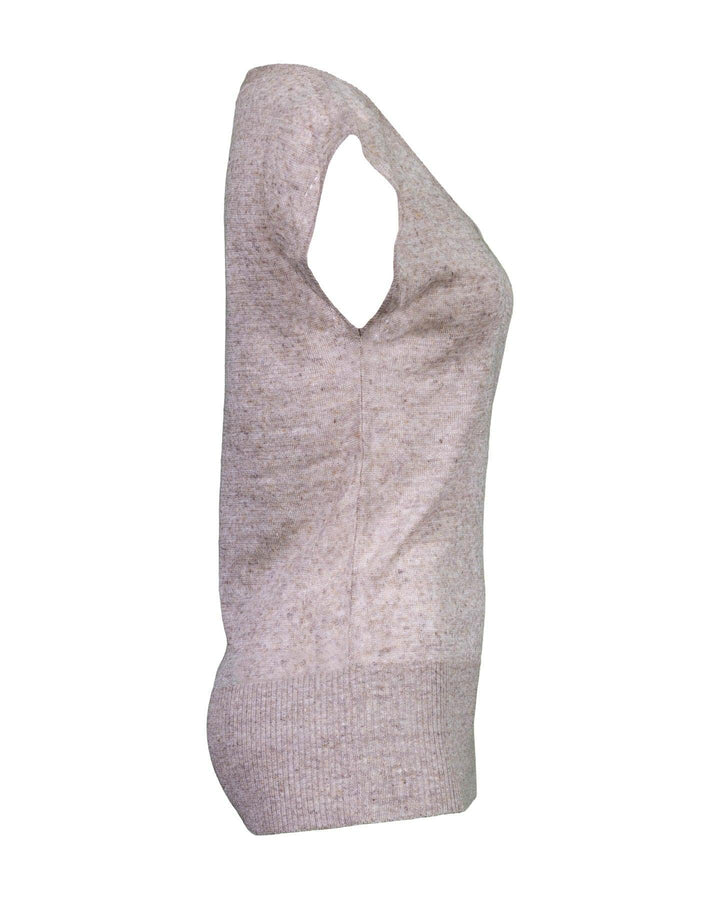 Iris - V-Neck Cap Sleeve Top