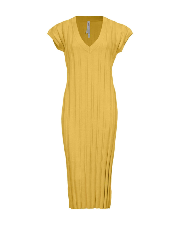 Iris - V-Neck Knit Dress