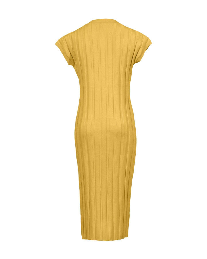 Iris - V-Neck Knit Dress