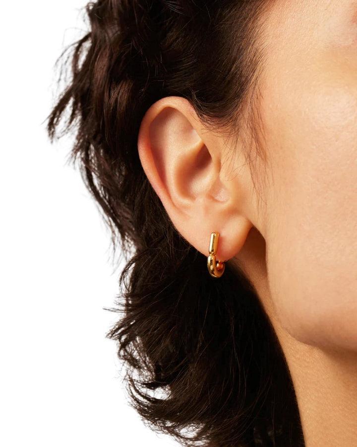 JENNY BIRD - Balloon Link Detachable Two Tone Earrings