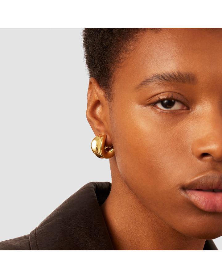 JENNY BIRD - Chunky Doune Hoops Gold