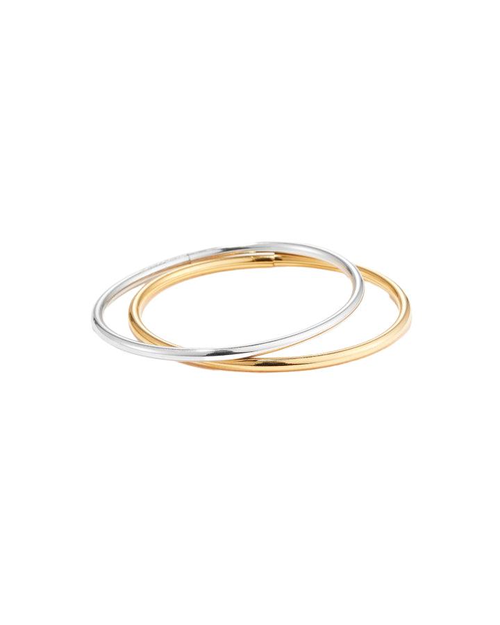 JENNY BIRD - Dane Two Tone Bangle Set 6"