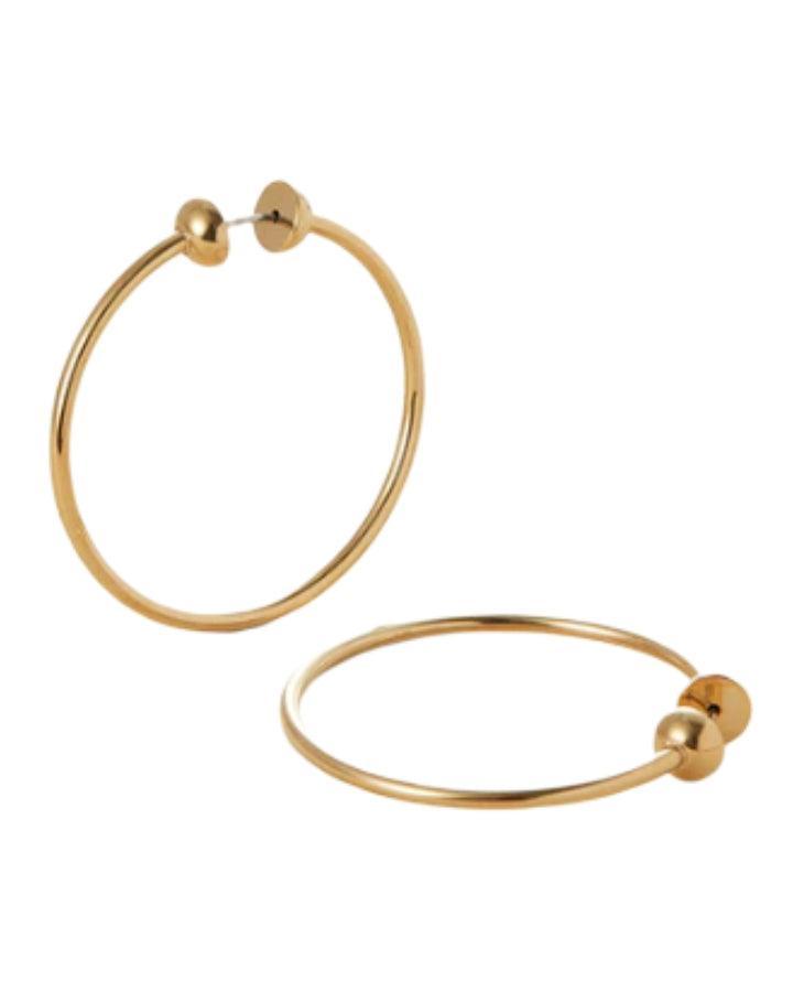 Jenny Bird - Icon Hoops Small Gold