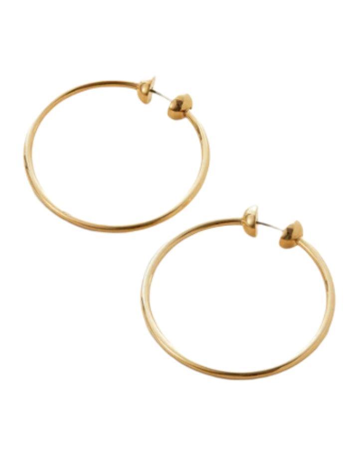 Jenny Bird - Icon Hoops Small Gold