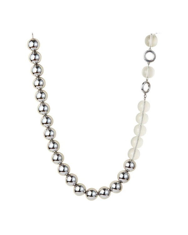 Jenny Bird - Lyra Necklace Rhodium