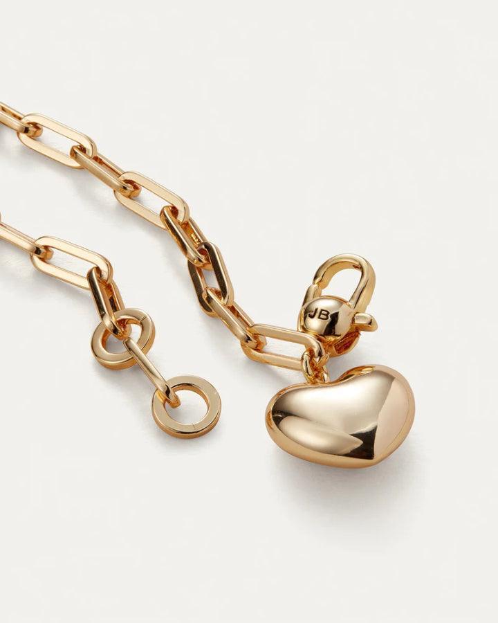 JENNY BIRD - Puffy Heart Gold Bracelet