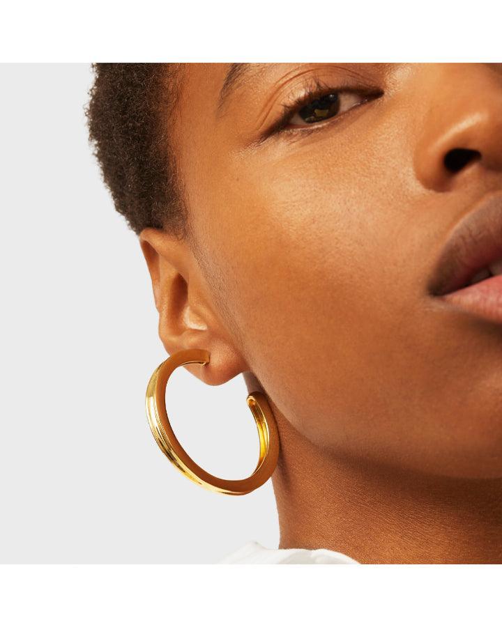 JENNY BIRD - Slim Doune Hoops Gold