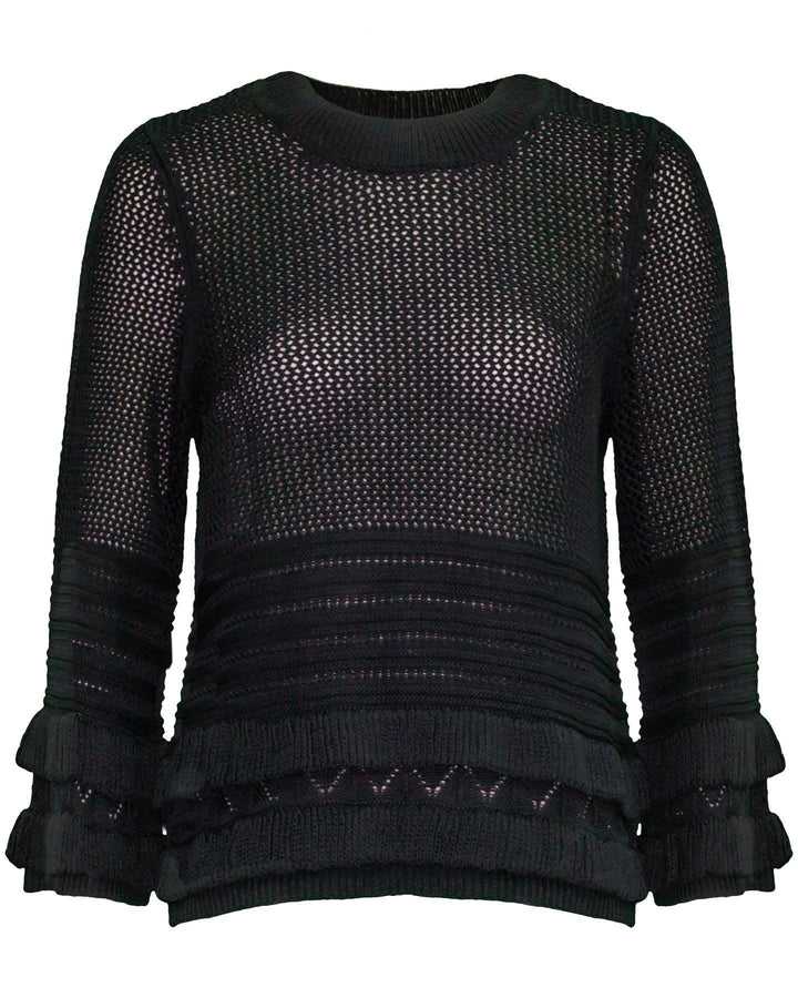 Joie - Nico Knit Ruffle Pullover