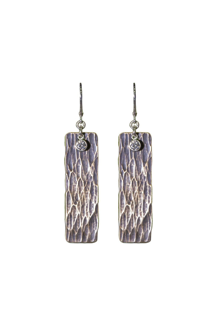 Karyn Chopik - Driftwood Earrings Bronze