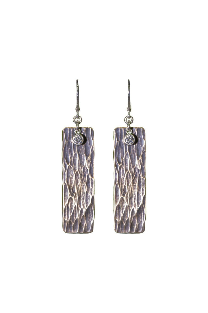 Karyn Chopik - Driftwood Earrings Bronze