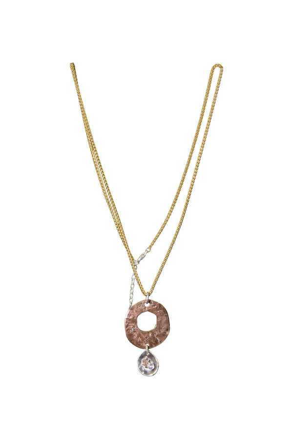 Karyn Chopik - Hammered Necklace