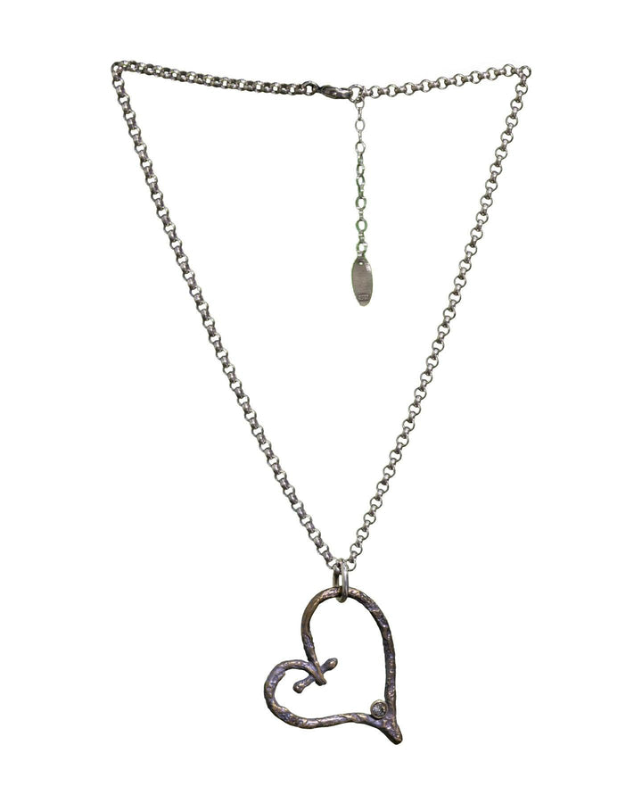 Karyn Chopik - Shipwrecked Bronze Heart Necklace