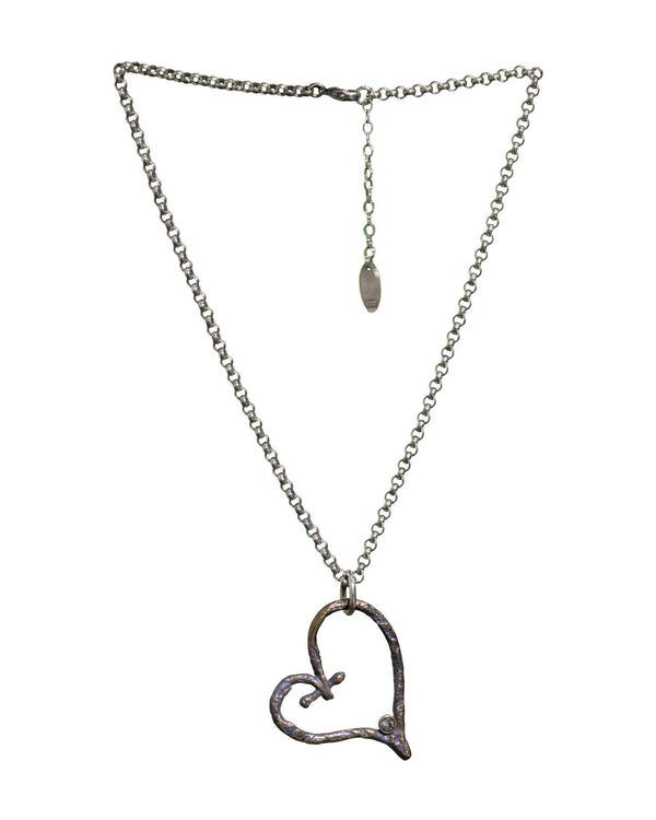Karyn Chopik - Shipwrecked Bronze Heart Necklace