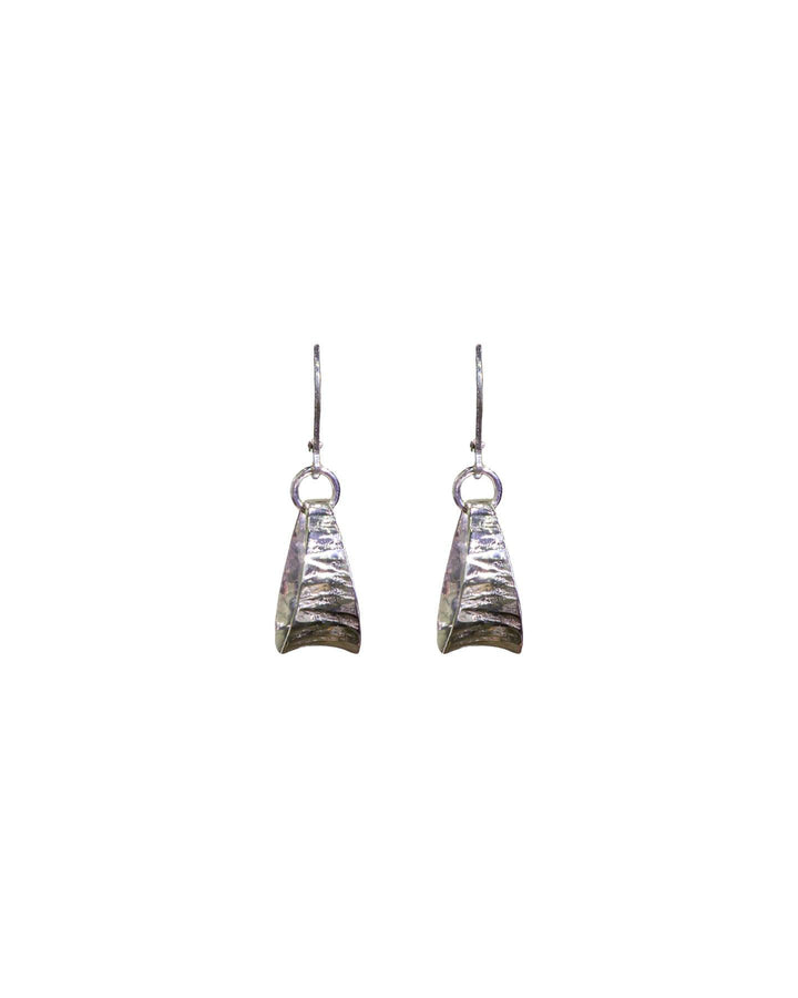 Karyn Chopik - Small Zebra Sterling Silver Earrings