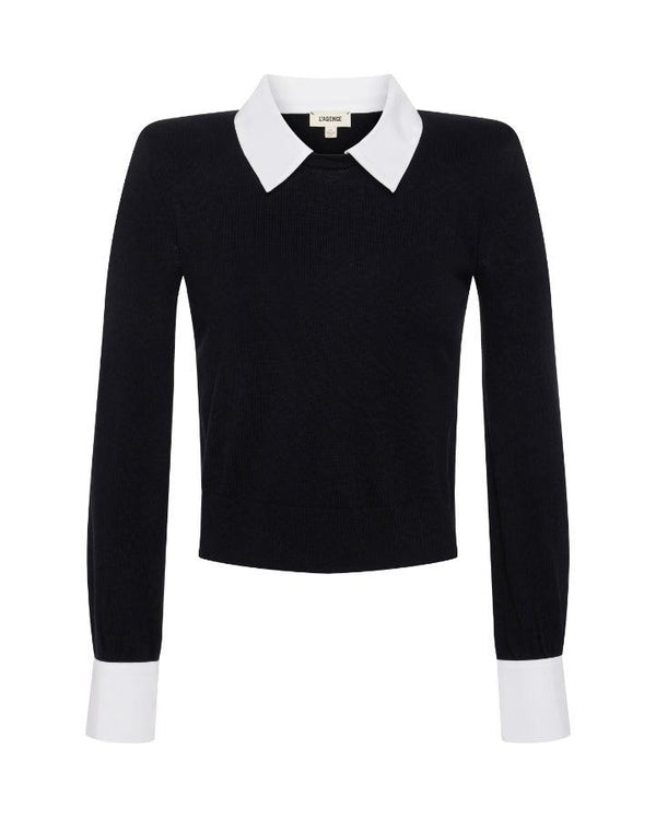 L'Agence - April Cufflink Detail Pullover