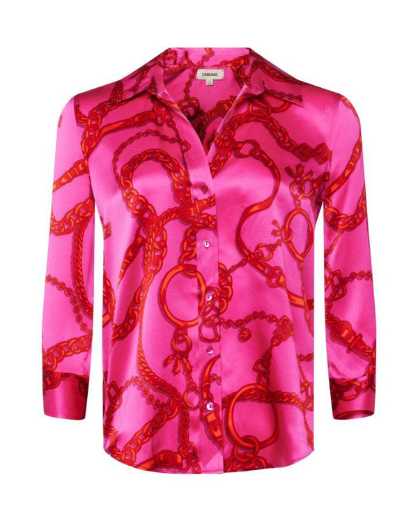 L'Agence - Dani Print Blouse