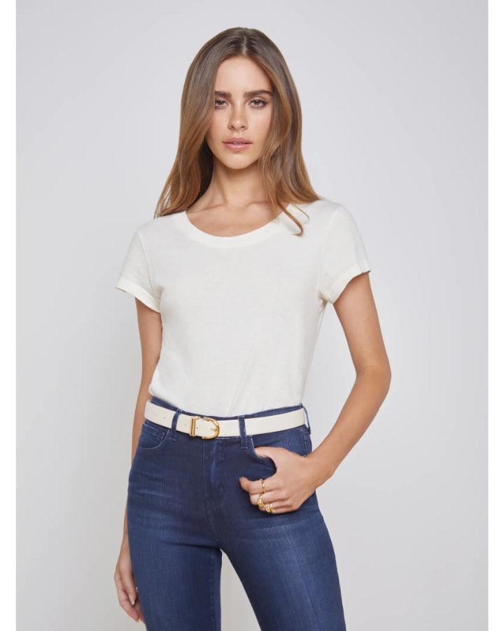 L'Agence - L'Agence Cory Crew Neck Tee
