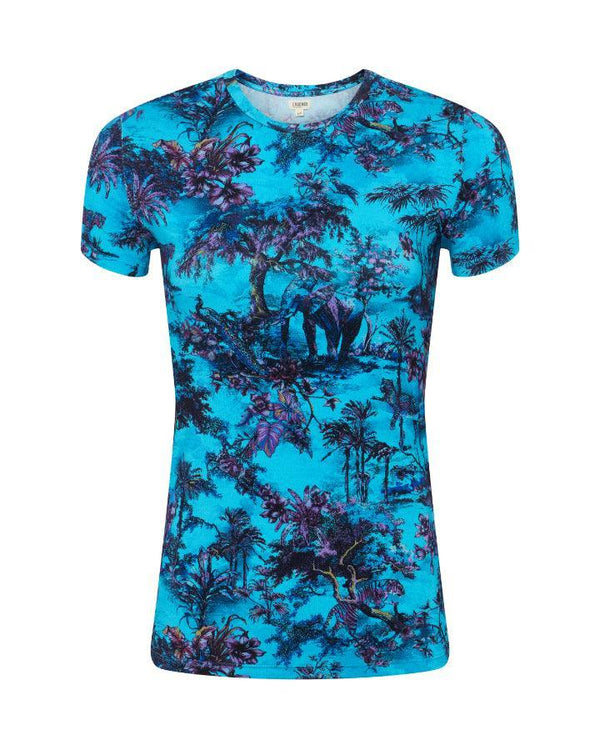 L'Agence - Ressi Blue Jungle Tee