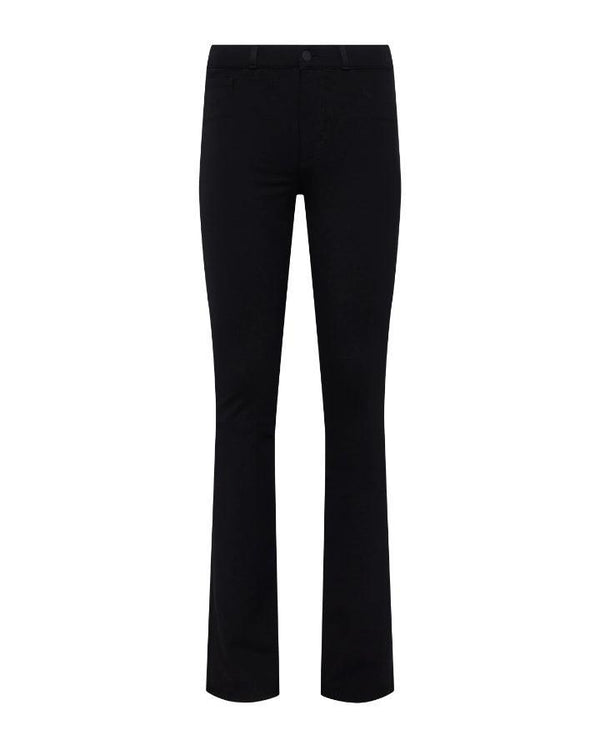 L'Agence - Selma Coated Boot Cut Jeans