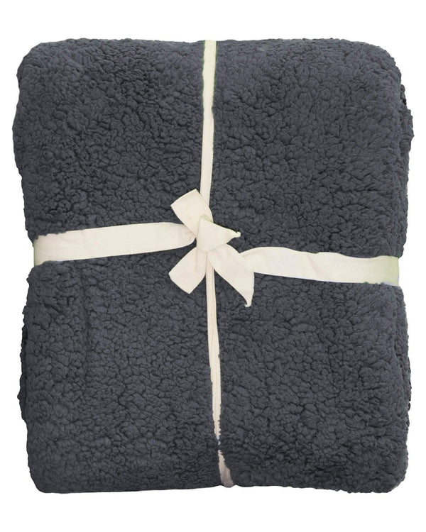 Lemon - Berber Blanket Charcoal