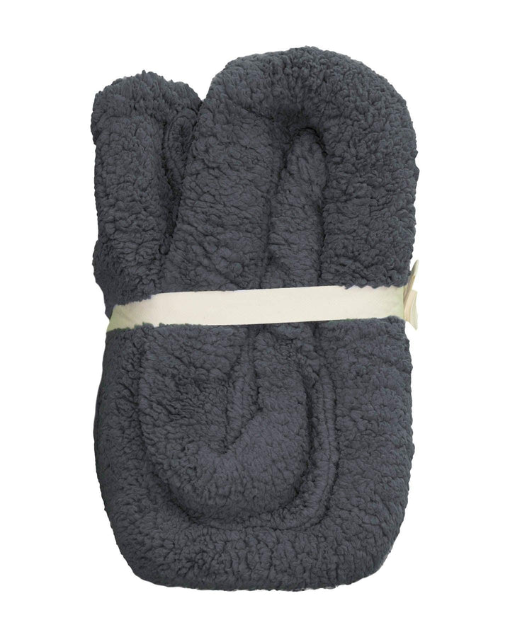 Lemon - Berber Blanket Charcoal