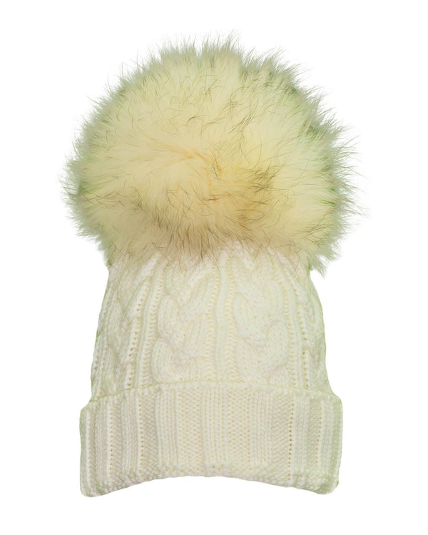 Lindo F - Charlie Racoon Toque Ivory