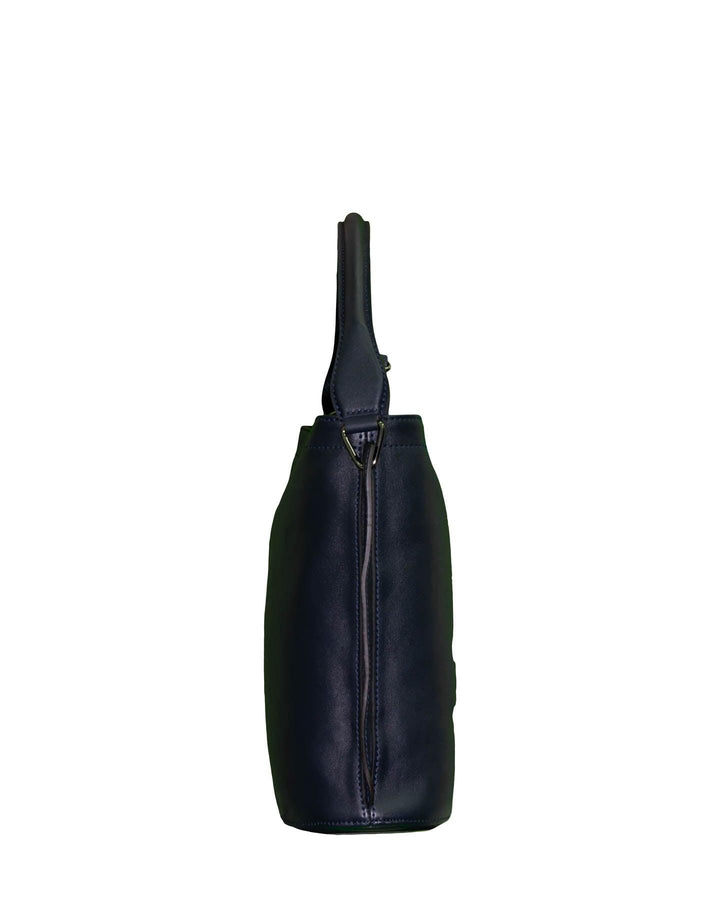 Longchamp - 3D Zip Hobo Crossbody Bag Midnight