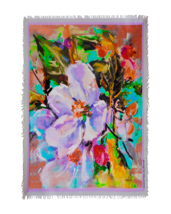 Loves Pure Light - Almond Blossom Scarf
