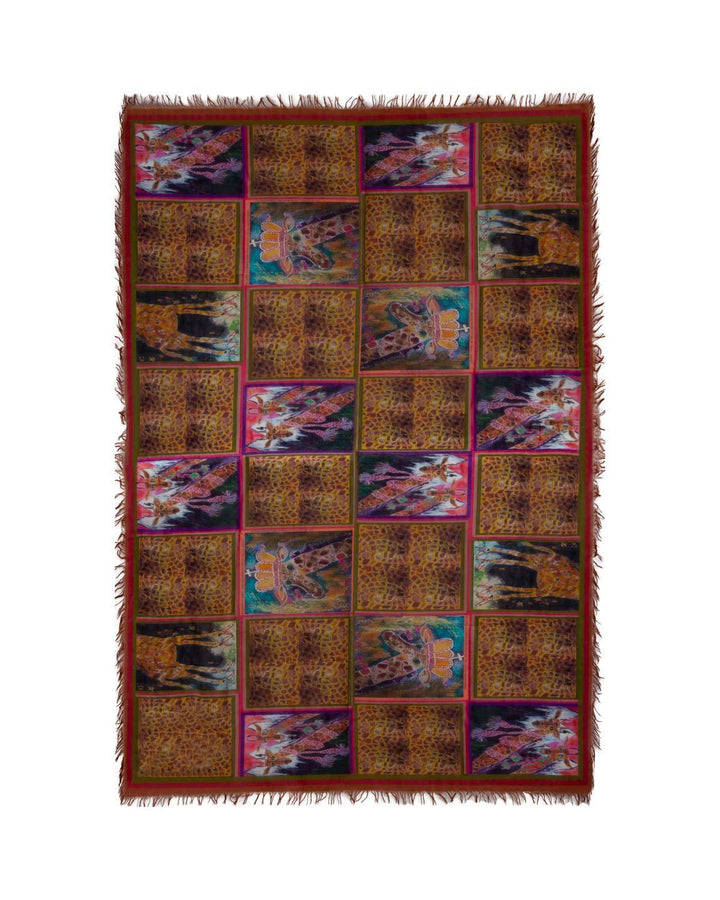 Loves Pure Light - Giraffes Scarf